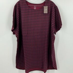 J. Jill Fit Progress Shirttail Tee size 3X new